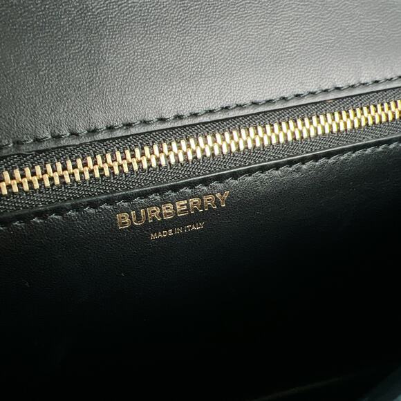 Burberry TB Flap Chain Bag Printed Calf Hair Small - Picture 4 of 12
